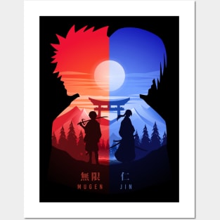 Mugen Jin Samurai Champloo Posters and Art